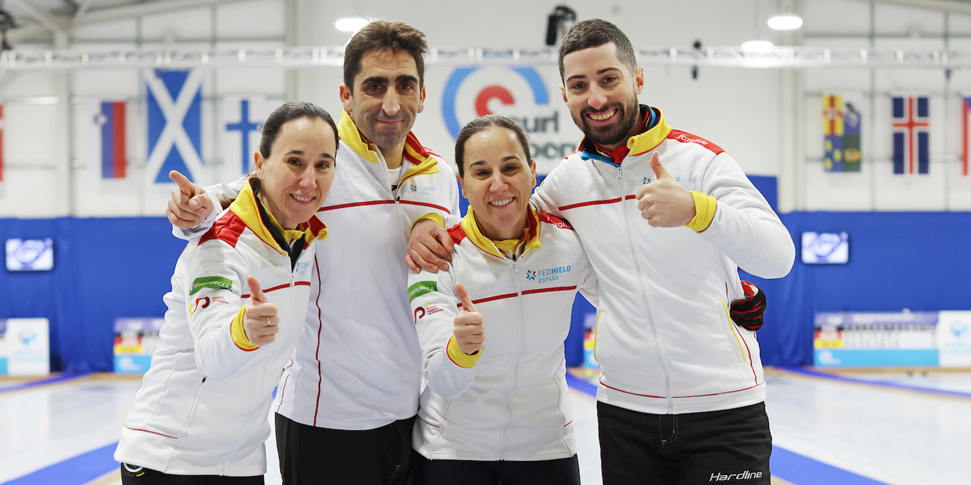 curling, Curling: Equipo Nacional, Real Federación Española Deportes de Hielo