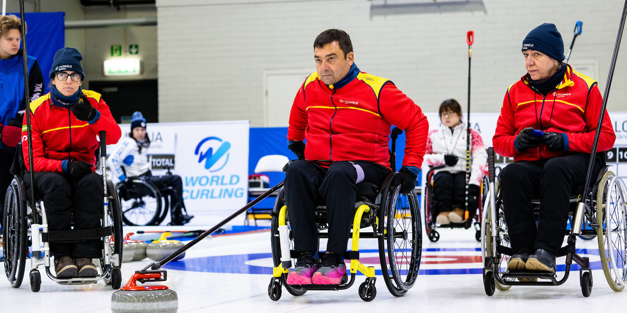 curling, Curling: Equipo Nacional, Real Federación Española Deportes de Hielo
