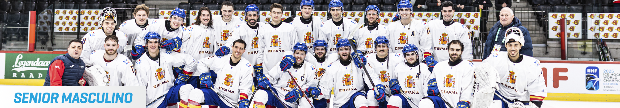 hockey hielo, Hockey Hielo: Selecciones Nacionales, Real Federación Española Deportes de Hielo