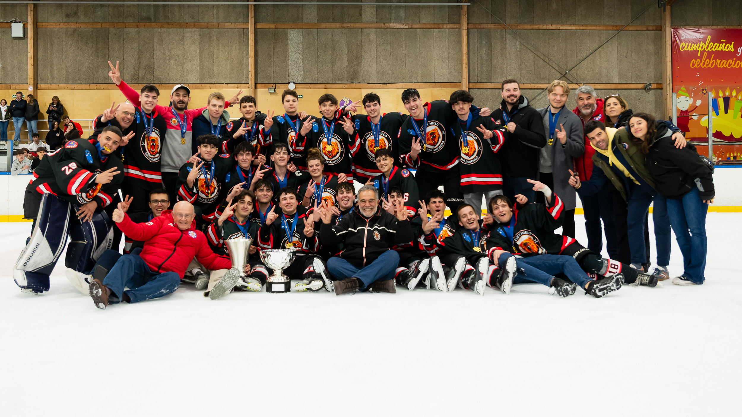 , La Nevera 1 completa el doblete con la Copa de España U18, Real Federación Española Deportes de Hielo