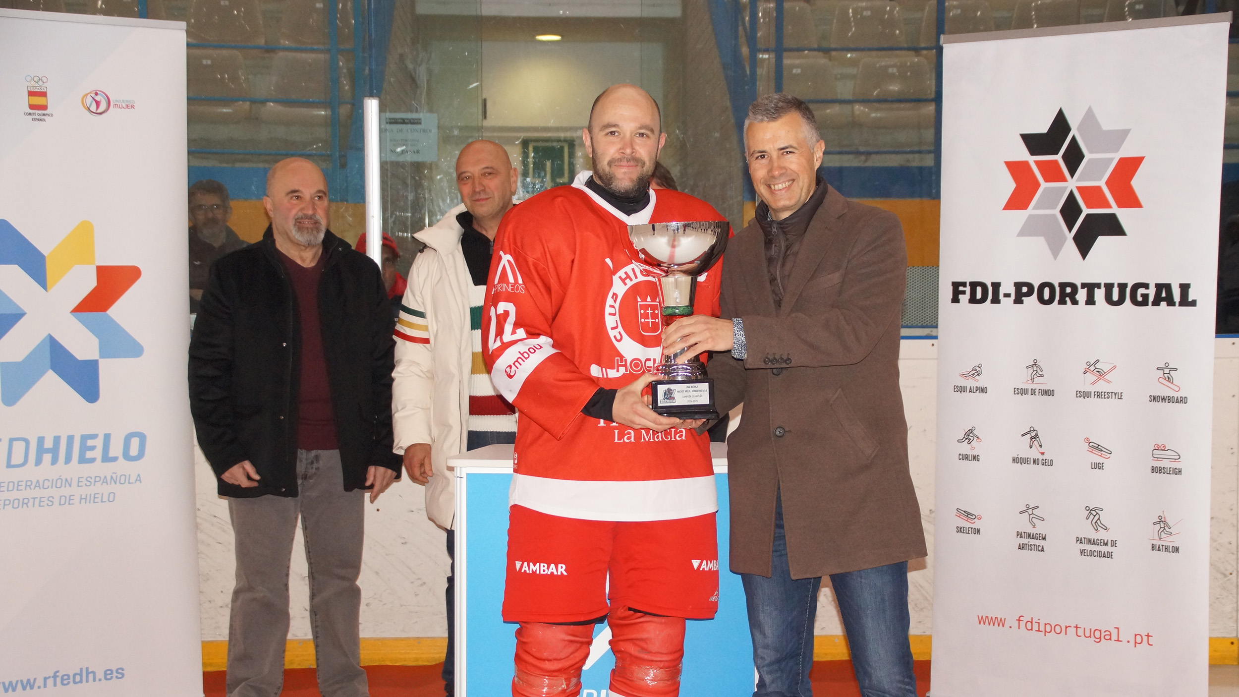 ayudas,RFEDH, Palmarés &#8211; Hockey Hielo, Real Federación Española Deportes de Hielo