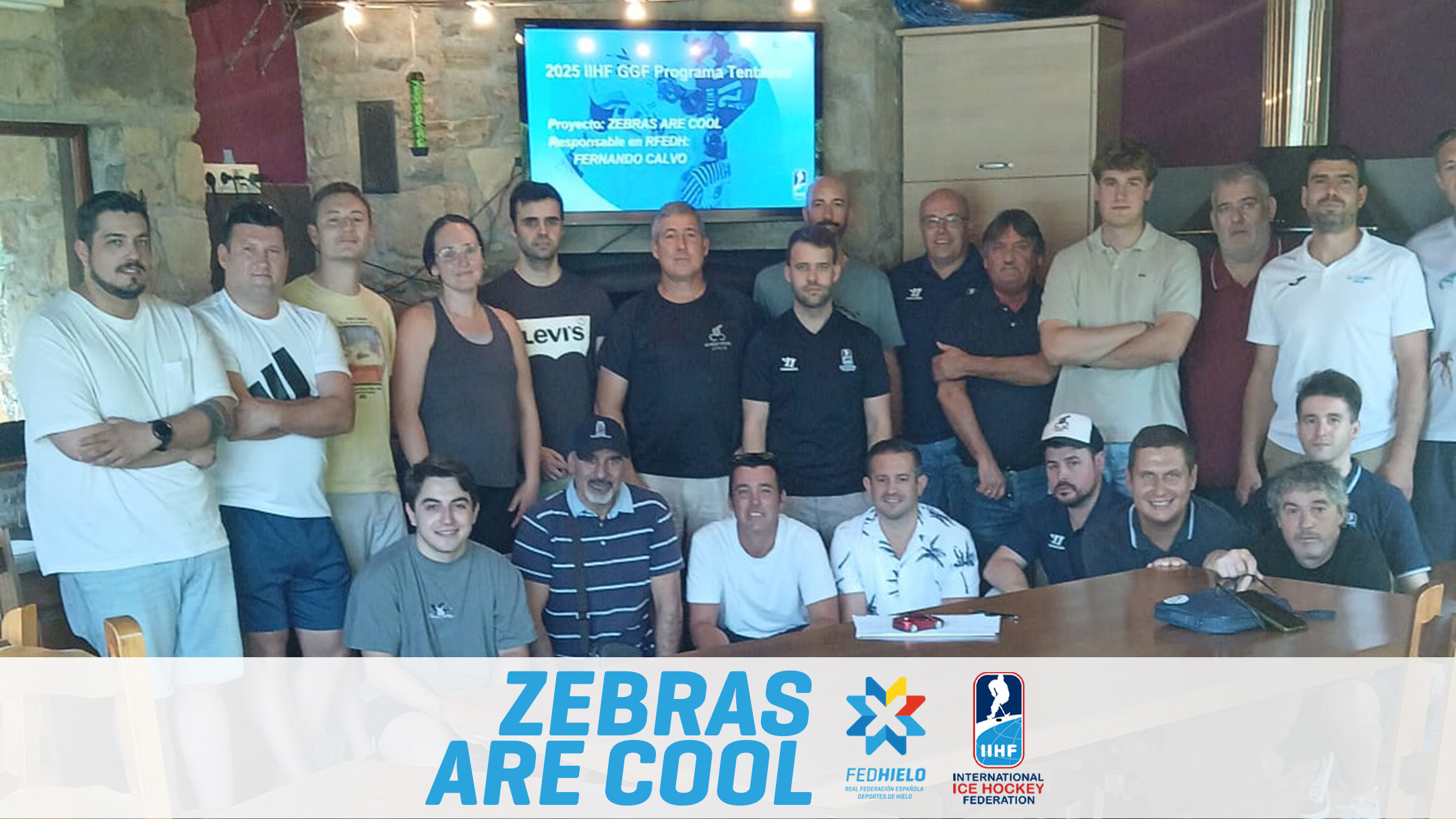, Celebrado el primer &#8216;workshop&#8217; del proyecto ZEBRAS ARE COOL, Real Federación Española Deportes de Hielo