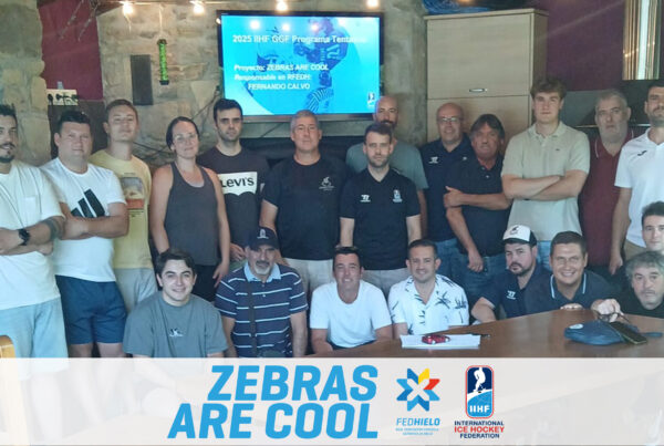 , Celebrado el primer &#8216;workshop&#8217; del proyecto ZEBRAS ARE COOL, Real Federación Española Deportes de Hielo