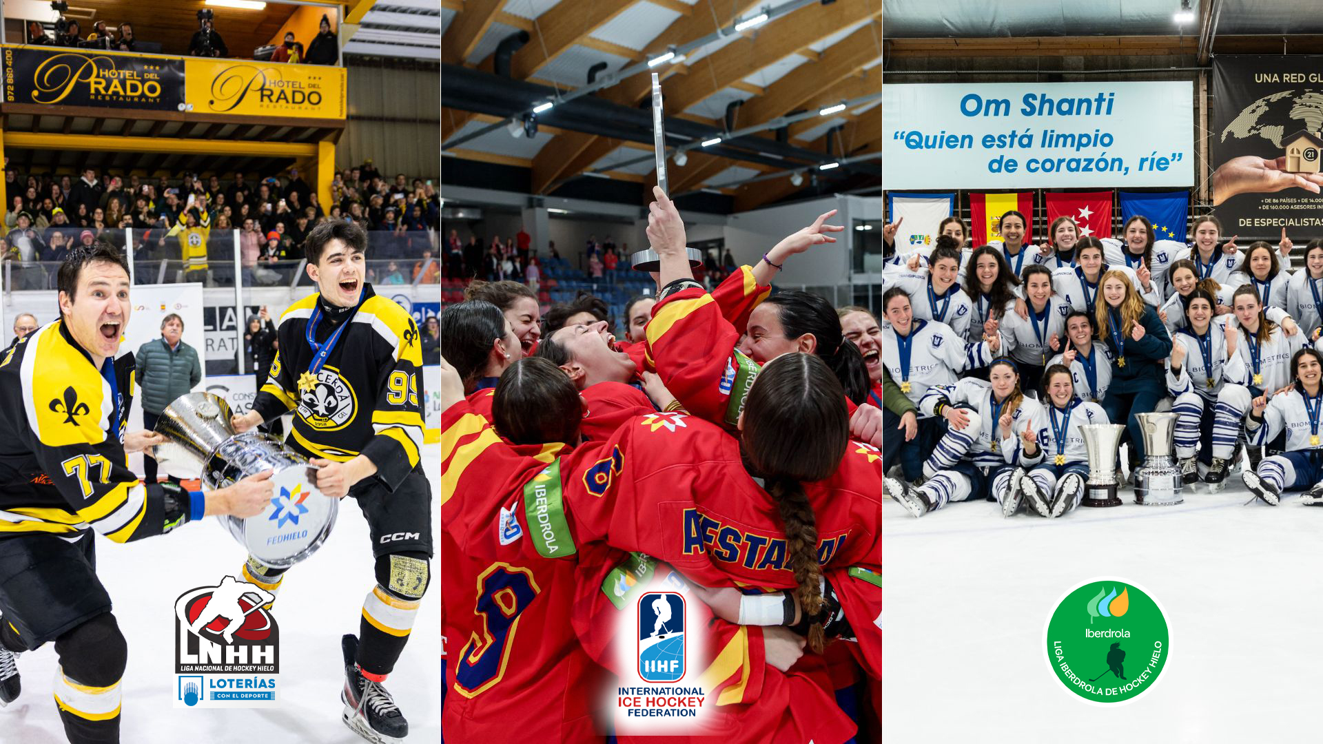 , El hockey hielo español inicia una prometedora temporada 2025-26, Real Federación Española Deportes de Hielo