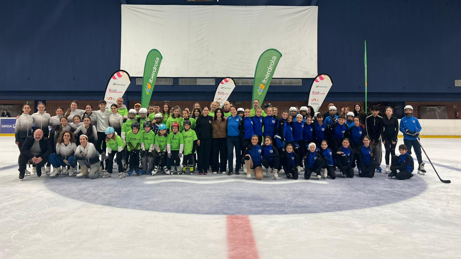, La RFEDH participa en el Tour Universo Mujer de San Sebastián, Real Federación Española Deportes de Hielo