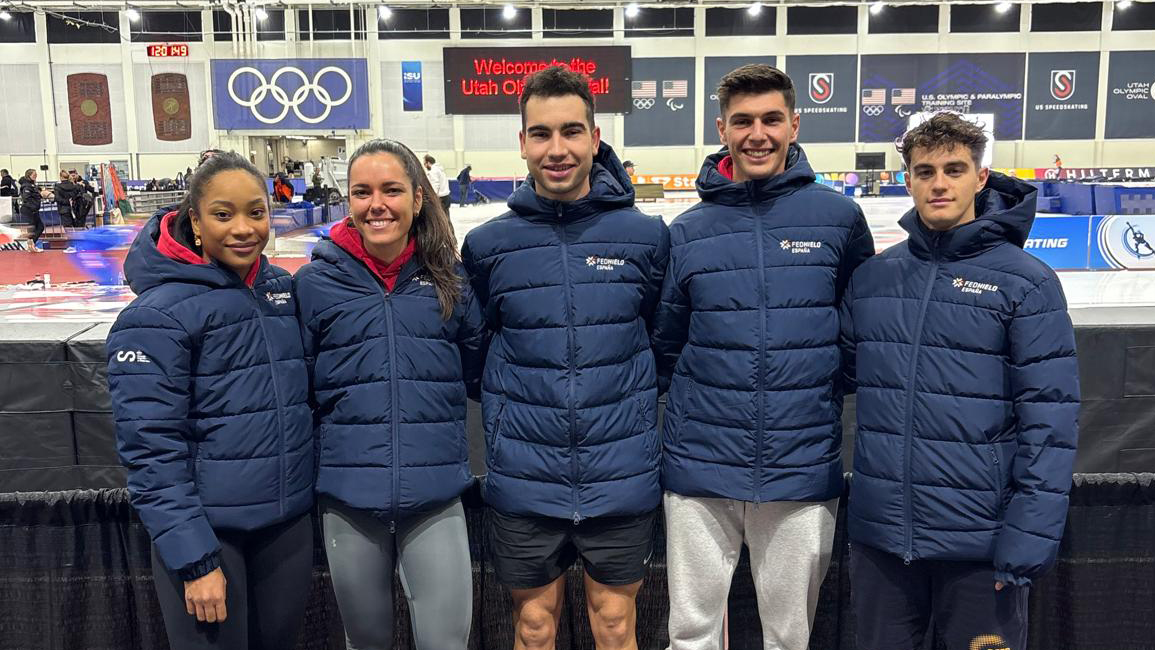 , El sueño olímpico del patinaje de velocidad arranca en Salt Lake City, Real Federación Española Deportes de Hielo