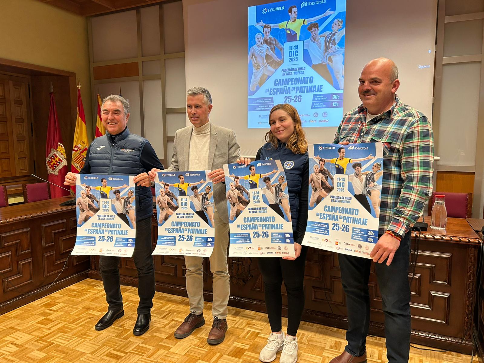 , Presentado un ilusionante Campeonato de España Iberdrola de Patinaje 2025-26 en Jaca, Real Federación Española Deportes de Hielo
