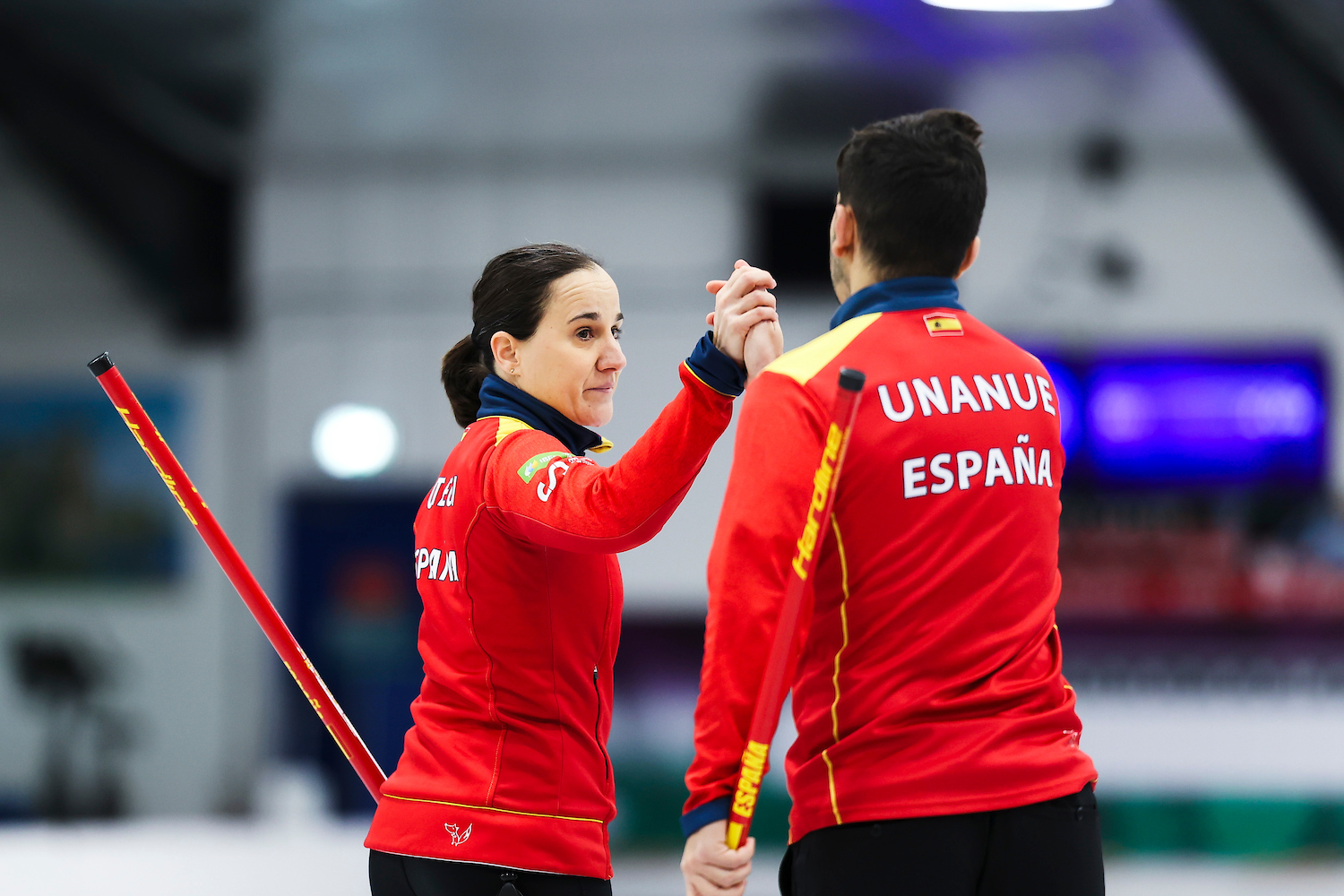 , Oihane Otaegi &#038; Mikel Unanue, a por la primera plaza olímpica del curling español en el PreOlímpico de Kelowna, Real Federación Española Deportes de Hielo