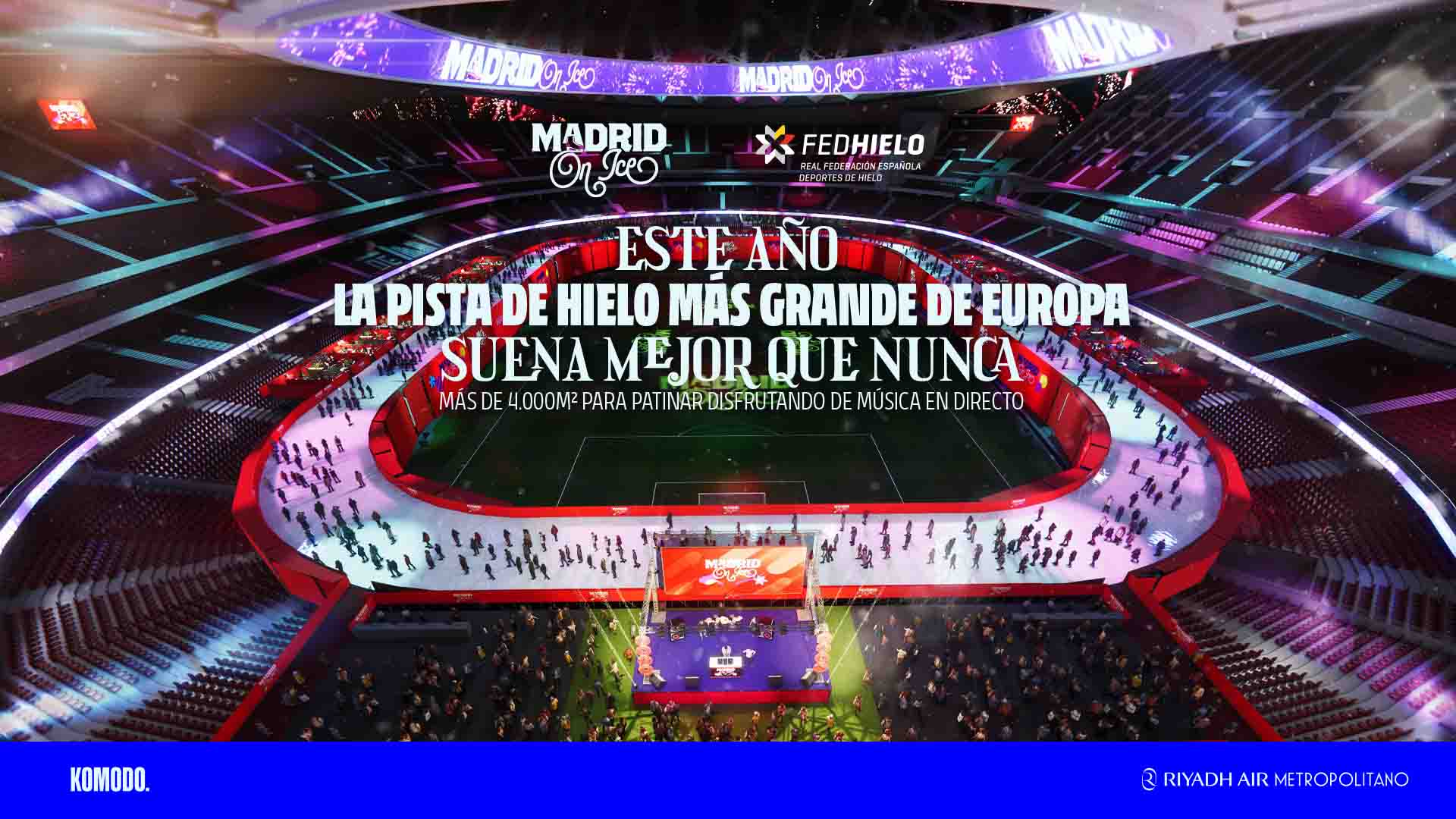 , La RFEDH firma un acuerdo estratégico con KOMODO Comunicación para impulsar Madrid On Ice 2025, Real Federación Española Deportes de Hielo