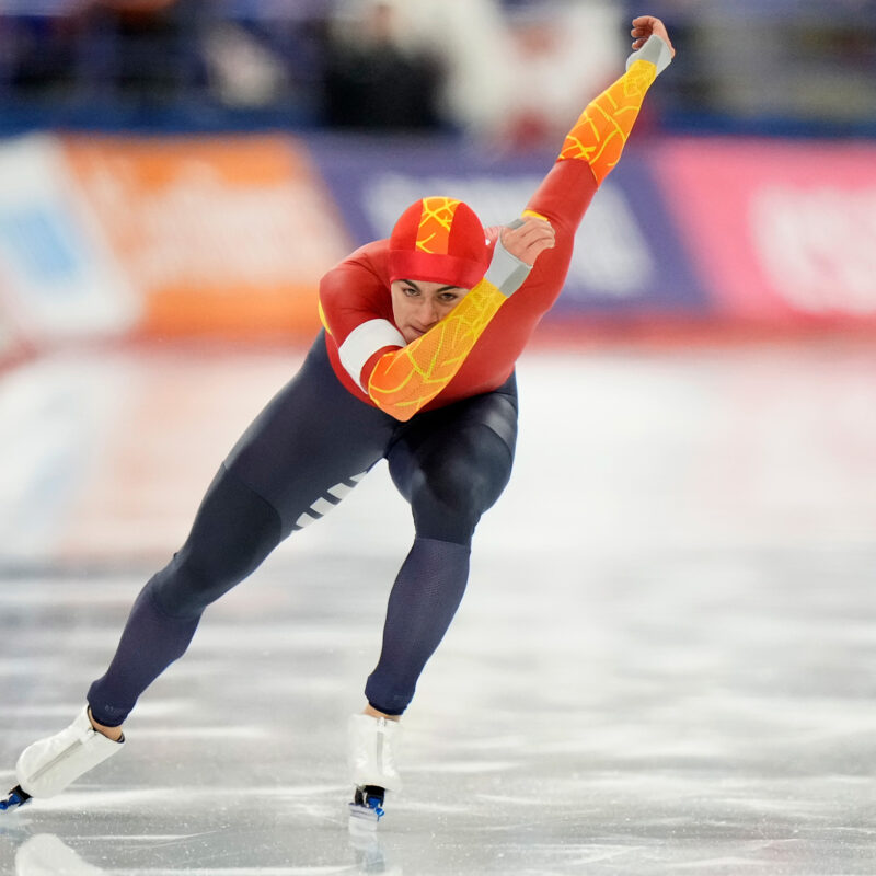 patinaje de velocidad, Nil Llop hace historia para el patinaje de velocidad: virtualmente clasificado para los Juegos Olímpicos de Invierno 2026, Real Federación Española Deportes de Hielo