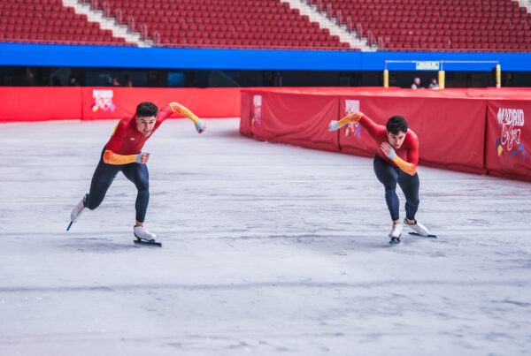, Nil Llop y Daniel Milagros deslumbran sobre el hielo de Madrid On Ice, Real Federaci&oacute;n Espa&ntilde;ola Deportes de Hielo
