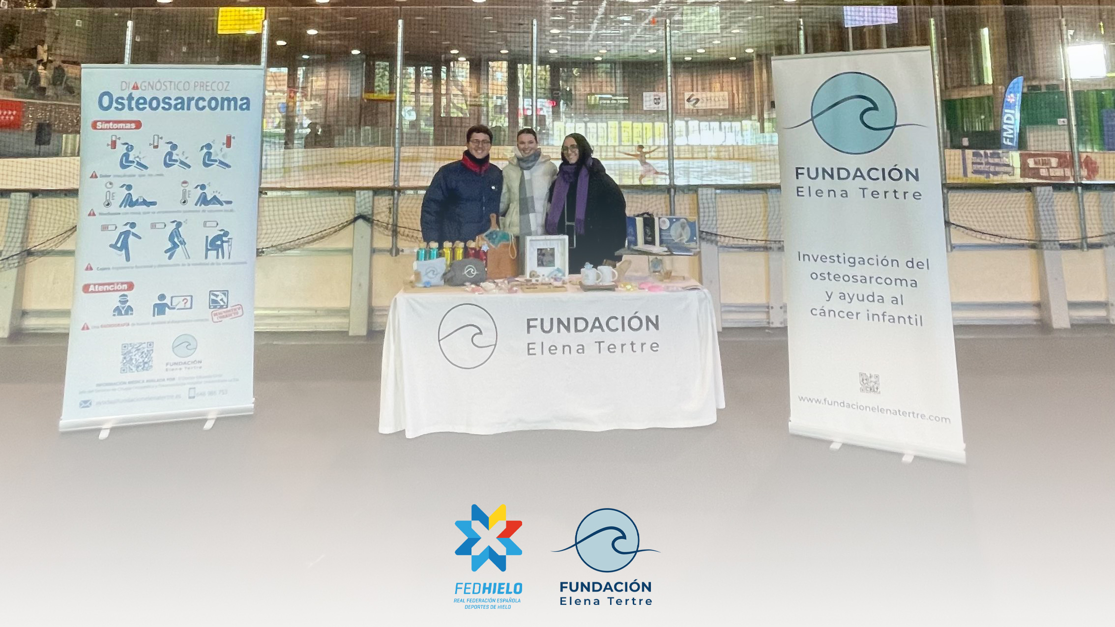 , La RFEDH se une al proyecto “12 meses 12 feder-acciones” de la Fundación Elena Tertre, Real Federación Española Deportes de Hielo