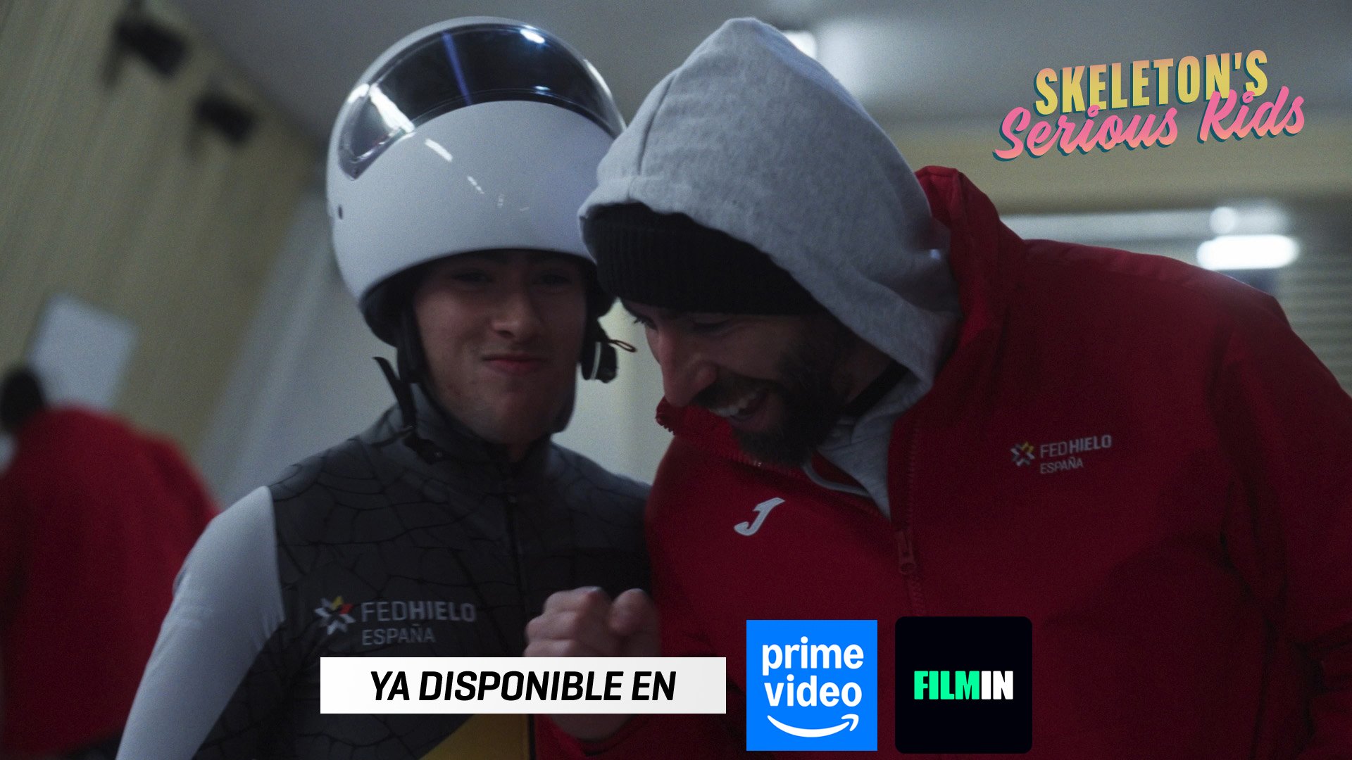 , SKELETON&rsquo;S: SERIOUS KIDS aterriza en Prime Video y Filmin, Real Federaci&oacute;n Espa&ntilde;ola Deportes de Hielo