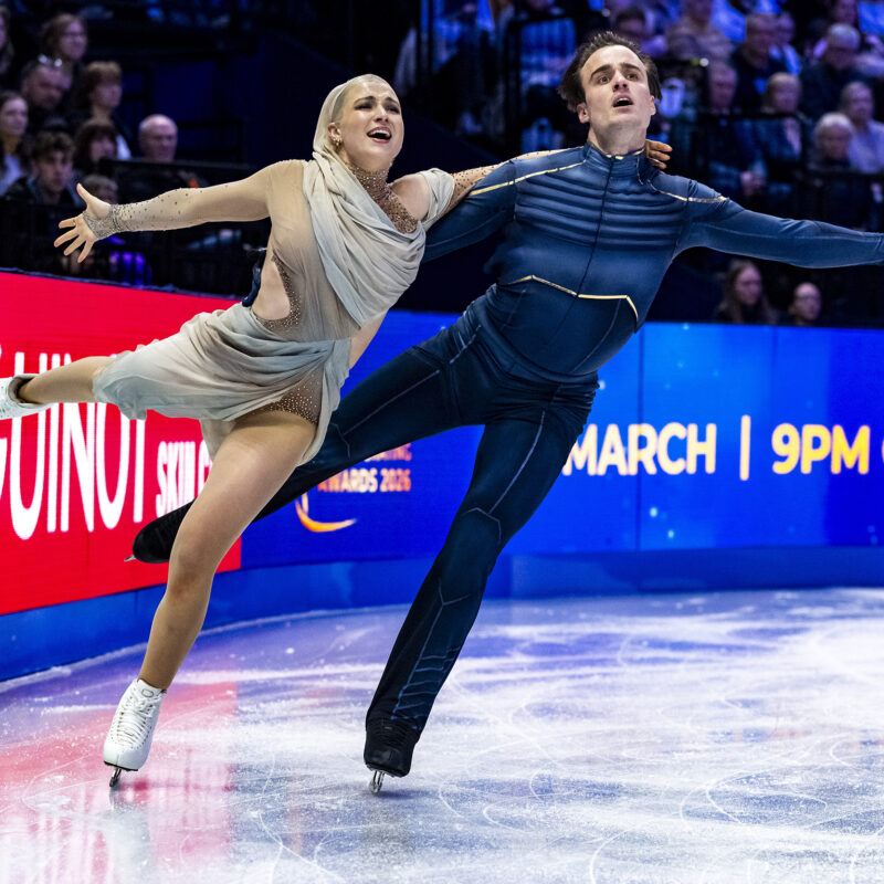 FEDHIELO, Top 5 de récord para Olivia Smart & Tim Dieck en el Mundial de Praga, Real Federación Española Deportes de Hielo
