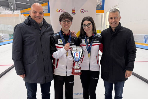 curling, Primer oro en Dobles Mixtos para CHP Paula / Ismael, Real Federaci&oacute;n Espa&ntilde;ola Deportes de Hielo