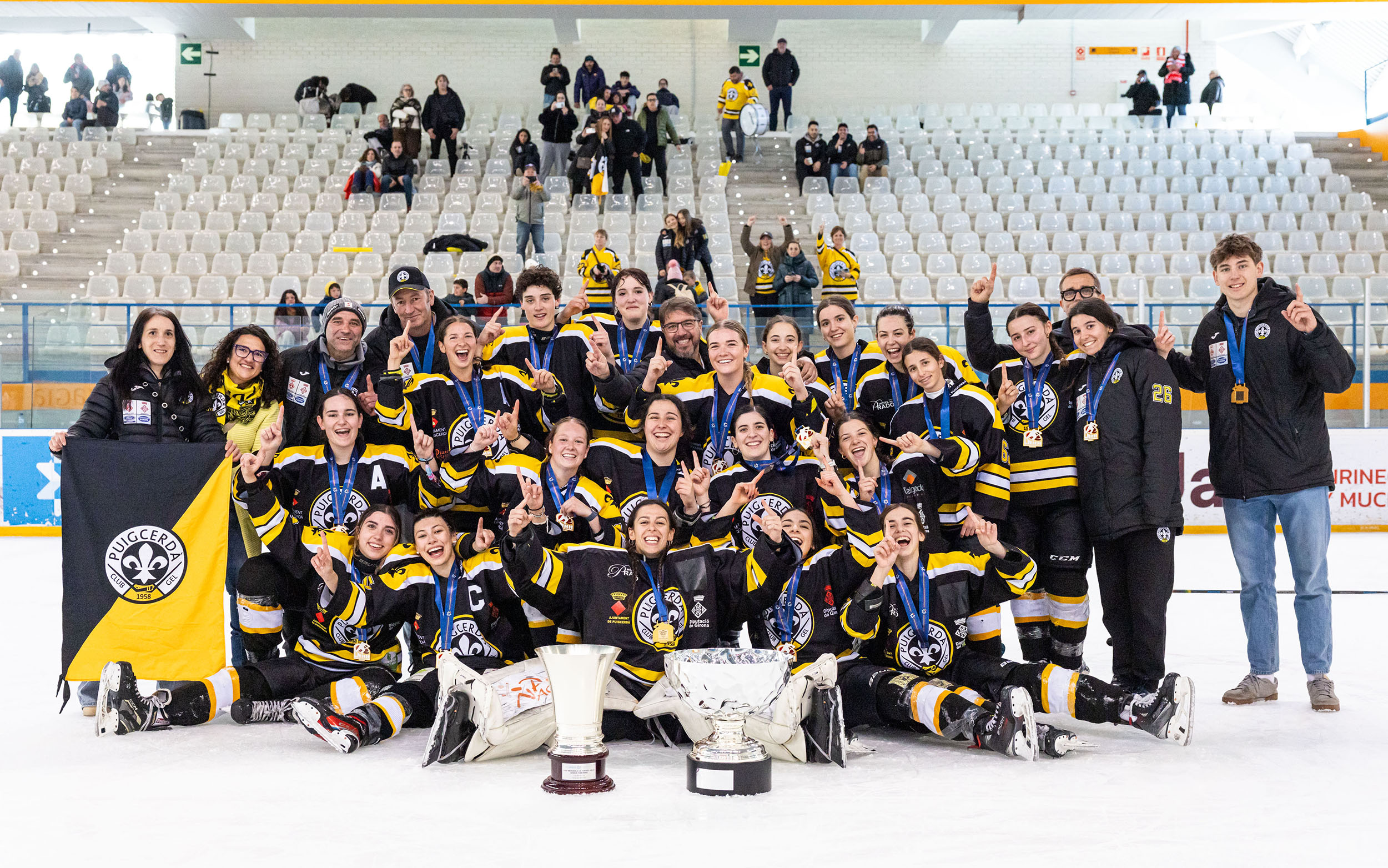 , El CG Puigcerd&agrave; consigue su tercera Copa de SM la Reina &ndash; Iberdrola consecutiva, Real Federaci&oacute;n Espa&ntilde;ola Deportes de Hielo