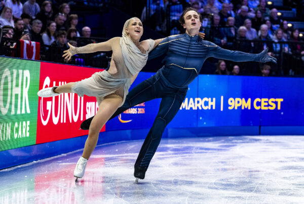 , Top 5 de r&eacute;cord para Olivia Smart & Tim Dieck en el Mundial de Praga, Real Federaci&oacute;n Espa&ntilde;ola Deportes de Hielo