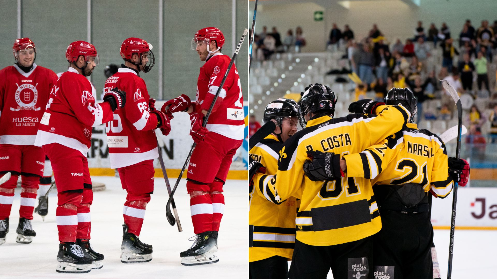 , CH Jaca y CG Puigcerdà: los reyes de la Copa de SM el Rey, cara a cara en la final , Real Federación Española Deportes de Hielo