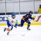 FEDHIELO, Espa&ntilde;a se muestra guerrera en su debut en la Divisi&oacute;n I ante Pa&iacute;ses Bajos (0-6), Real Federaci&oacute;n Espa&ntilde;ola Deportes de Hielo