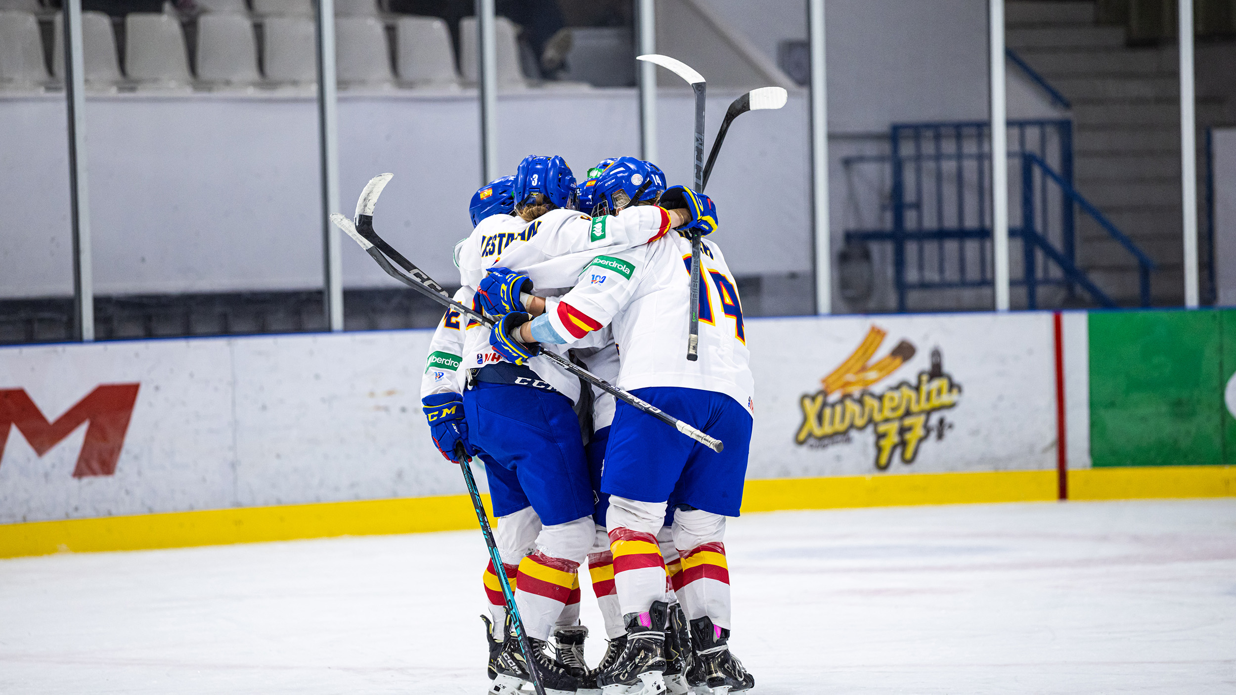 , Esfuerzo sin recompensa para Espa&ntilde;a ante Kazajist&aacute;n (2-3), Real Federaci&oacute;n Espa&ntilde;ola Deportes de Hielo