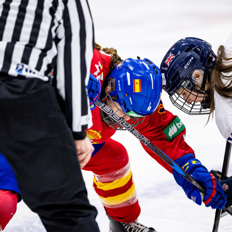 FEDHIELO, Espa&ntilde;a cae por la m&iacute;nima ante Gran Breta&ntilde;a (3-2)&nbsp;, Real Federaci&oacute;n Espa&ntilde;ola Deportes de Hielo