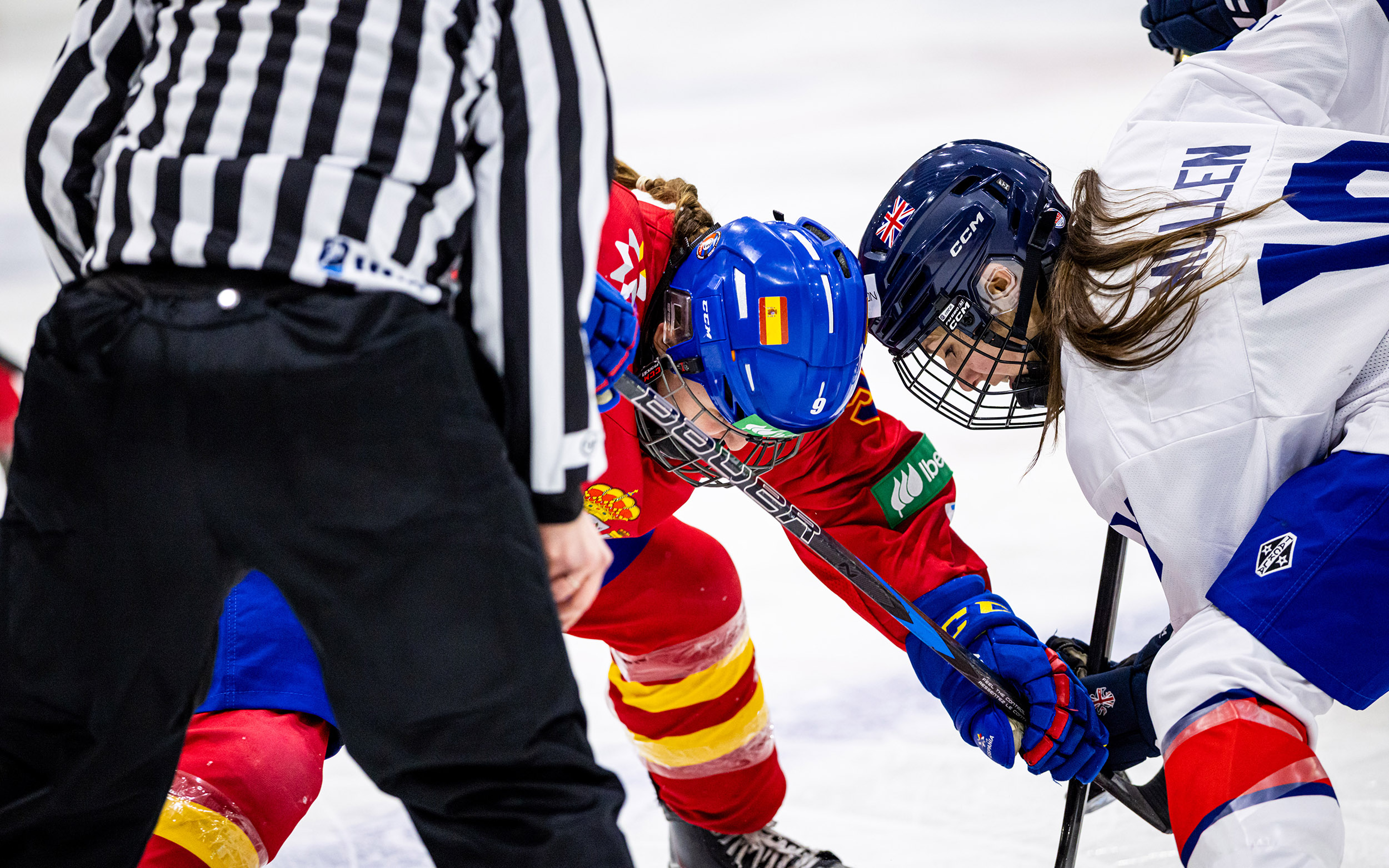 , España cae por la mínima ante Gran Bretaña (3-2) , Real Federación Española Deportes de Hielo