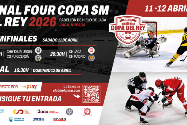 , El mejor hockey hielo llega a Jaca con la Final Four de la Copa de SM el Rey 2026, Real Federaci&oacute;n Espa&ntilde;ola Deportes de Hielo