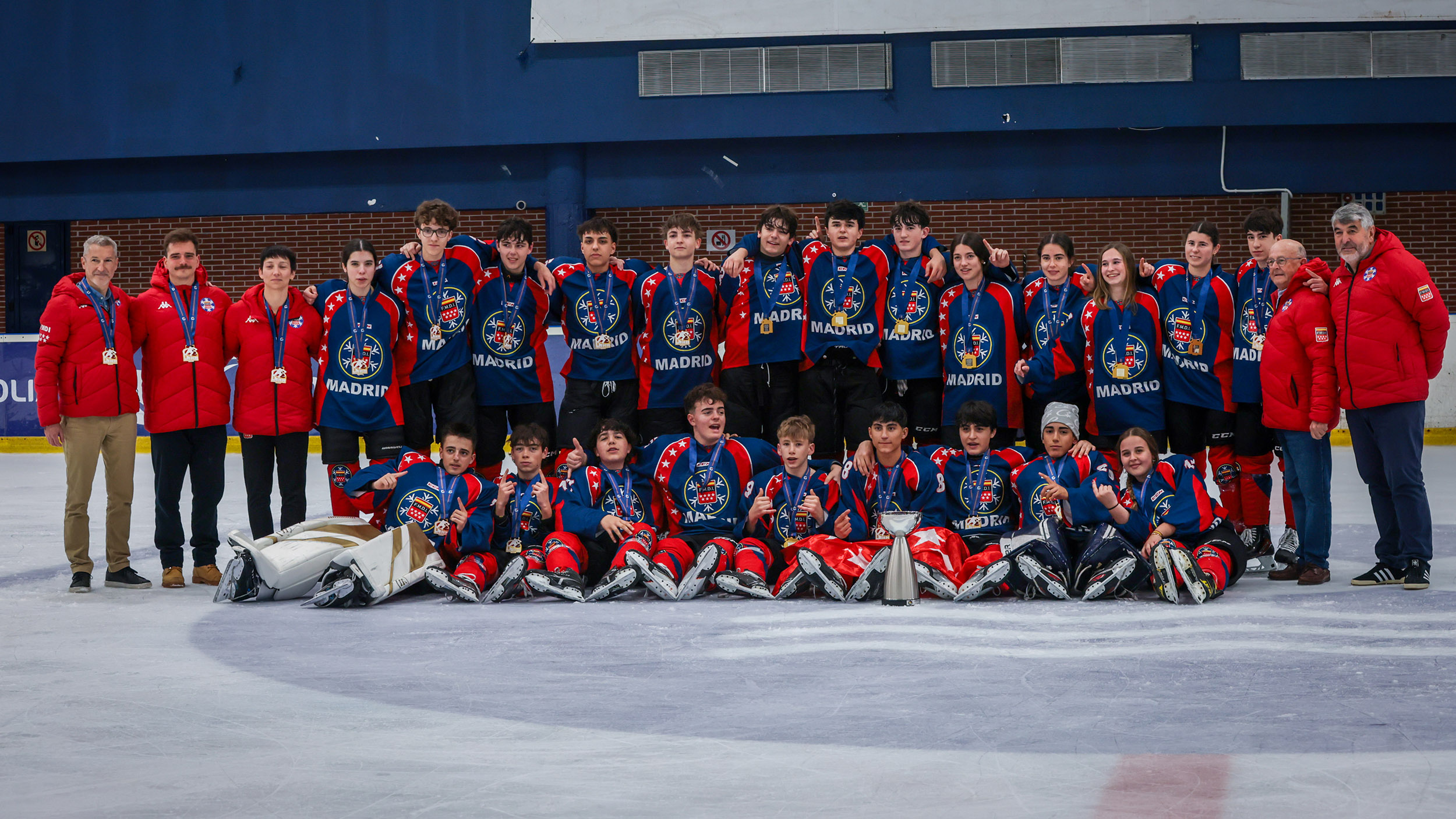 , La FMDI se lleva el oro en el Campeonato de Espa&ntilde;a por Autonom&iacute;as, Real Federaci&oacute;n Espa&ntilde;ola Deportes de Hielo