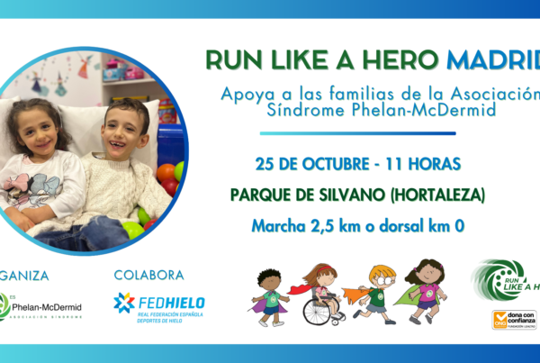 , La RFEDH colabora con la Asociaci&oacute;n S&iacute;ndrome de Phelan McDermid a trav&eacute;s de Run Like a Hero 2026, Real Federaci&oacute;n Espa&ntilde;ola Deportes de Hielo