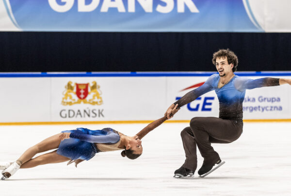 , Anita Mapelli y Noah Quesada hacen historia con el oro en el Junior Grand Prix de Gdansk, Real Federación Española Deportes de Hielo